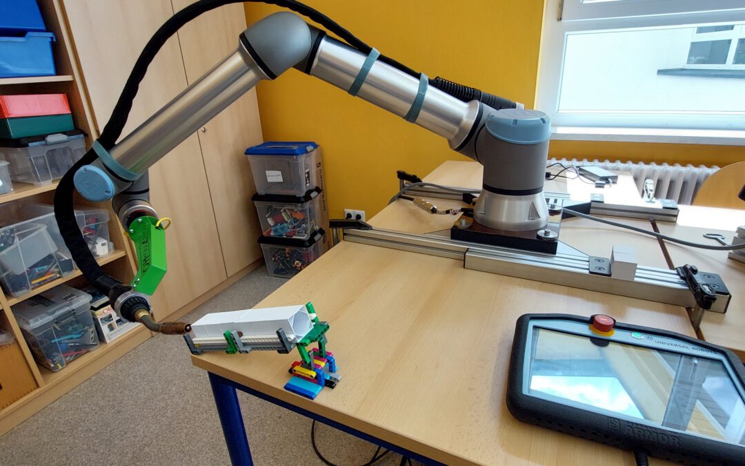 Berufsorientierung: Roboter Workshop in der Projektwoche vor den Sommerferien